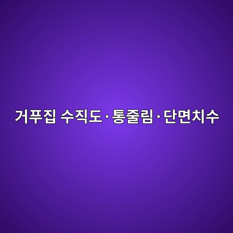 거푸집 수직도·통줄림·단면치수 오차 발생원인과 구조체 정밀도 관리방법 4 eab1b0ed91b8eca791 ec8898eca781eb8f84c2b7ed86b5eca484eba6bcc2b7eb8ba8eba9b4ecb998ec8898 1788400603