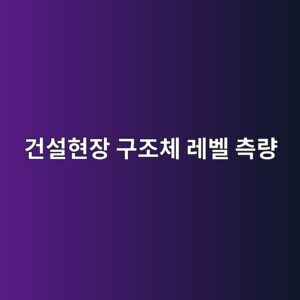건설현장 구조체 레벨 측량 시 기준고 설정과 측량오차 누적 방지방법 2 eab1b4ec84a4ed9884ec9ea5 eab5aceca1b0ecb2b4 eba088ebb2a8 ecb8a1eb9f89 1789719191